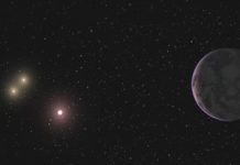 Astrónomos descubren extraño planeta con tres soles