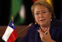 Bachelet visita a mujer a quien expareja le arrancó los ojos