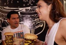 El Churro vs Farah Eslaquit en competencia de comilona