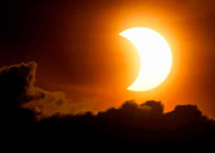 mundo, hemisferio norte, eclipse solar, espectaculo, naturaleza,