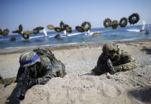 Ensayan EEUU y Corea del Sur desembarco y asalto de defensas costeras