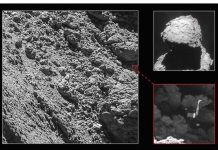 Sonda espacial Rosetta halla al robot Philae posado en el cometa 67P