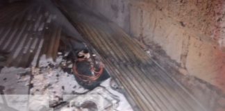 nicaragua, tipitapa, daños materiales, incendio,