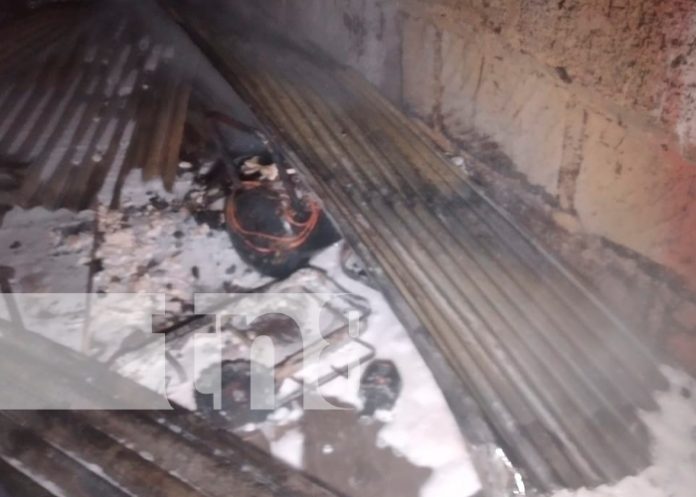 nicaragua, tipitapa, daños materiales, incendio,