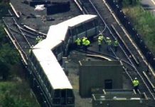 Un herido tras descarrilamiento de tren en Virginia