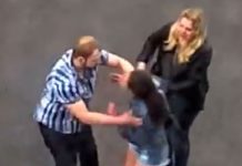 Hombre noquea a su novia durante acalorada discusión