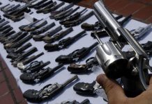 Incautan 2,075 armas en lo que va del año en El Salvador