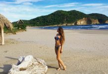 Actriz brasileña seducida por Nicaragua