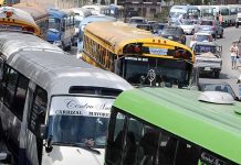 Transporte paralizado por cobro de extorsión en Honduras
