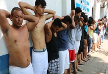 Maratónica captura de mareros en El Salvador