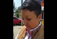 Humillan y amenazan a hondureño por trabajar (video)
