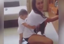 Twerking a bebé causa furia en redes sociales