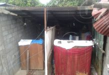 Fuerte viento arranca techo de una vivienda en el b° Cuba