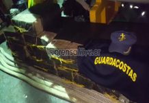 Decomisan 1,424 kilos de droga en el Pacífico de Costa Rica