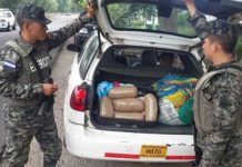 Detienen a extranjeros con marihuana en Honduras