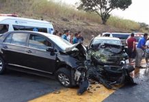 Costa Rica: Violento encontronazo deja un muerto y 2 graves
