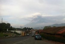 Guatemala: Incremento de actividad del Volcán de Fuego