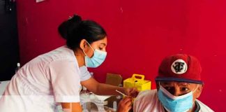 Nicaragua, chinandega, Minsa, vacunación voluntaria, covid-19,