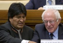 Correa, Morales y Sanders se reúnen en el Vaticano