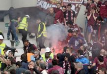 Violencia amargó la fiesta del fútbol italiano