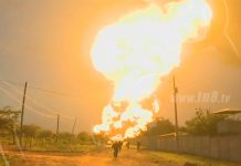 Infierno se desata en Planta Puma de Puerto Sandino