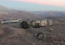 peru, accidentes, omnibus, muertos,