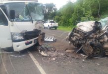 Brutal accidente deja dos muertos en Panamericana Norte