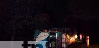Nicaragua, Chontales, accidente, camión ganadero,