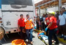 Managua: accidente deja dos niños y un anciano lesionados