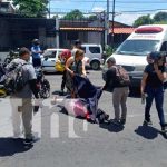 Accidente en Bolonia, Managua, por supuesta invasión de carril nicaragua, managua, accidente, invasion de carril, bolonia,