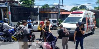nicaragua, managua, accidente, invasion de carril, bolonia,