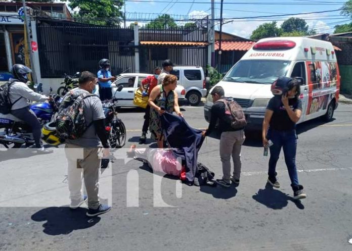 nicaragua, managua, accidente, invasion de carril, bolonia,