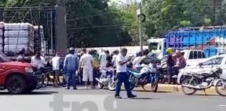 nicaragua, accidente, carretera norte, motociclistas, camion, managua,