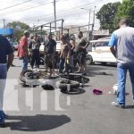 nicaragua, accidente, semaforos, el eden, managua,