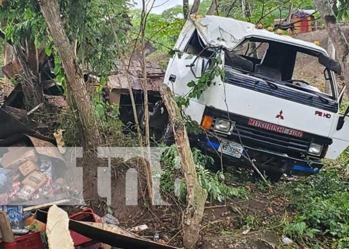 nicaragua, accidente, nueva segovia, el jicaro, camion,