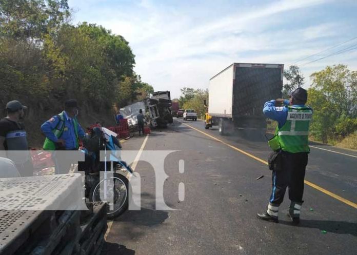 nicaragua, accidentes, transporte, reporte, colisiones, transito,