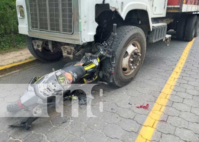 nicaragua, accidente, san fernando, nueva segovia, moto, camion,