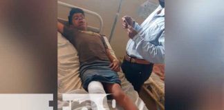 Nicaragua, ocotal, accidente de tránsito, persona lesionada,