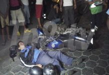 Colisión de motorizados los deja lesionados
