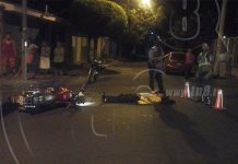 Colisión entre motocicletas deja dos lesionados en Bello Horizonte