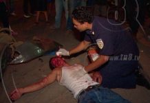 Atropellan a motociclista y casi se matan al darse a la fuga