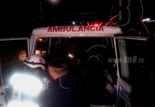 Señora termina lesionada en accidente de tránsito