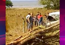 Norteamericanos involucrados en aparatoso accidente