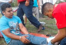 Chocan a motociclista cerca de la Rotonda El Periodista