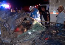 Dantesco choque múltiple en Carretera Nueva a León