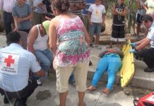 Embarazada lesionada en accidente de Carretera Vieja a León