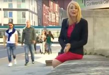 Presentadora graba reportaje sobre acoso sexual y termina siendo acosada