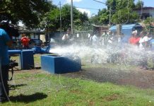 Inauguran pozo de agua potable en Distrito V de Managua