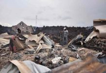 republica democratica del congo, agua, erupcion, volcan,