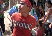 Madre e hijo arman alboroto en el Hilario Sánchez